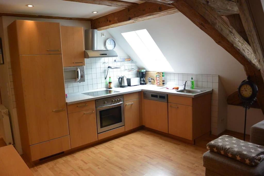 Apartment S10 In Bester Lage Stilvoll Im Zentrum Von Bayreuth Mit Klimaanlage Und Parkplatz Exteriör bild